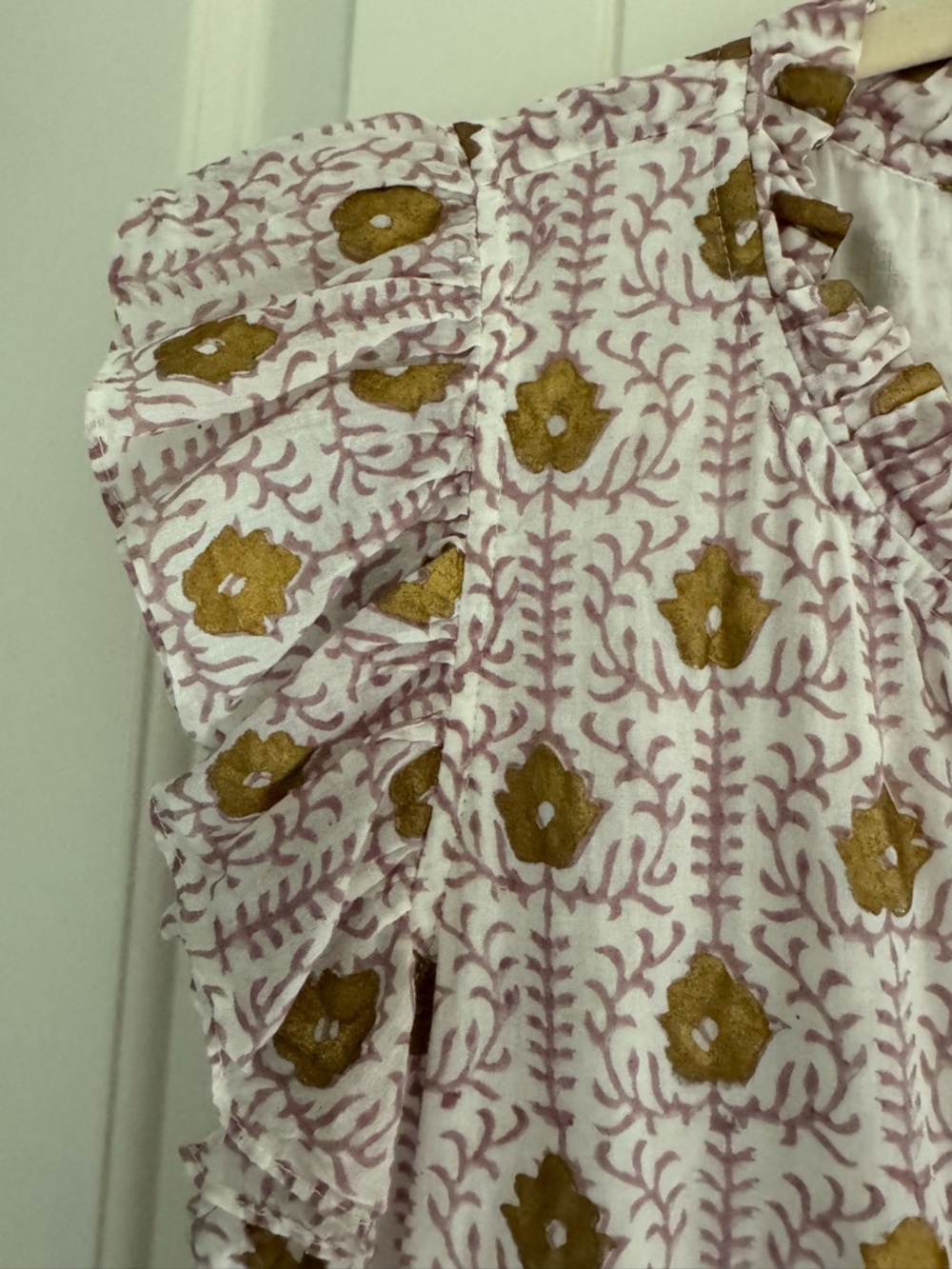 Oliphant purple and gold medium dress - Picture 4 of 5